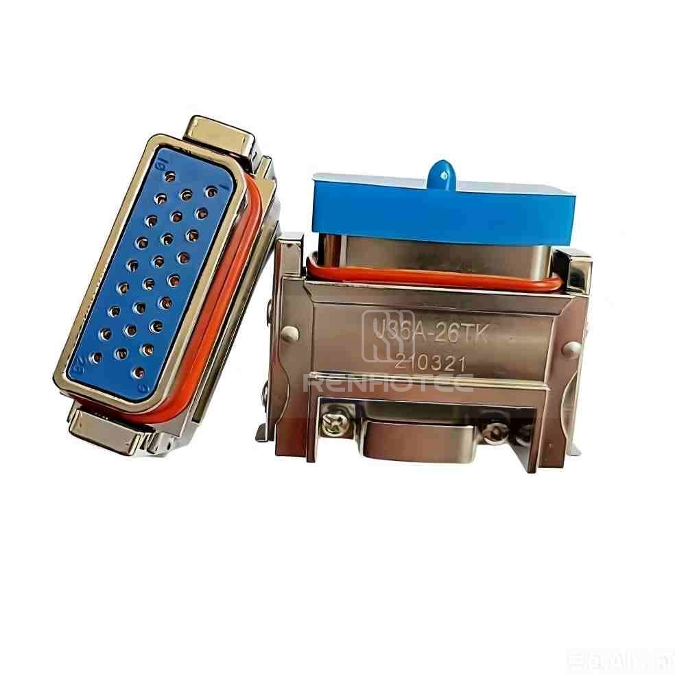 J36A Metal Shell 26pin Micro-D MIL-Spec Male Plug J36A-26TK