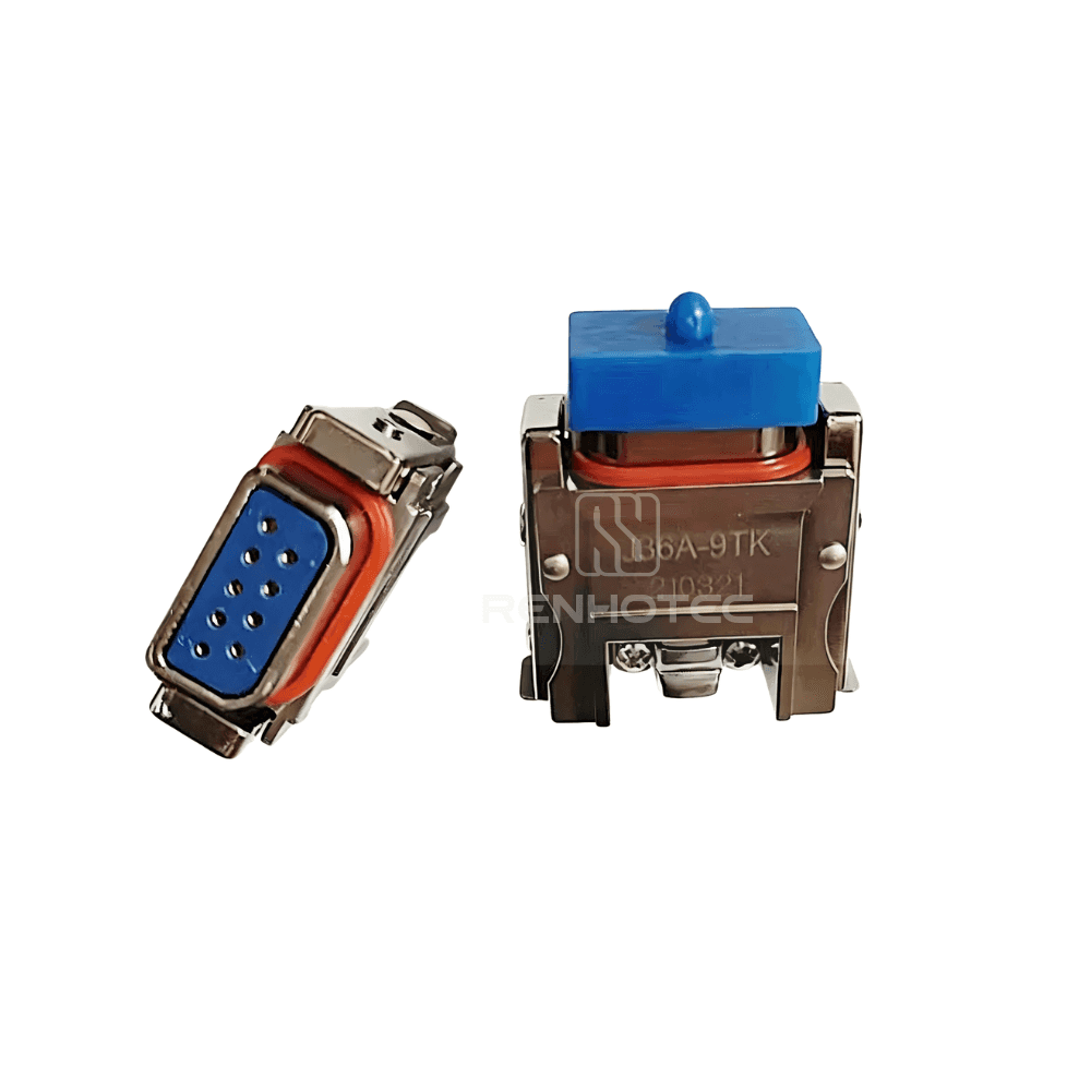 J36A Metal Shell 9pin Micro-D MIL-Spec Male Plug with Moisture-proof J36A-9T2K