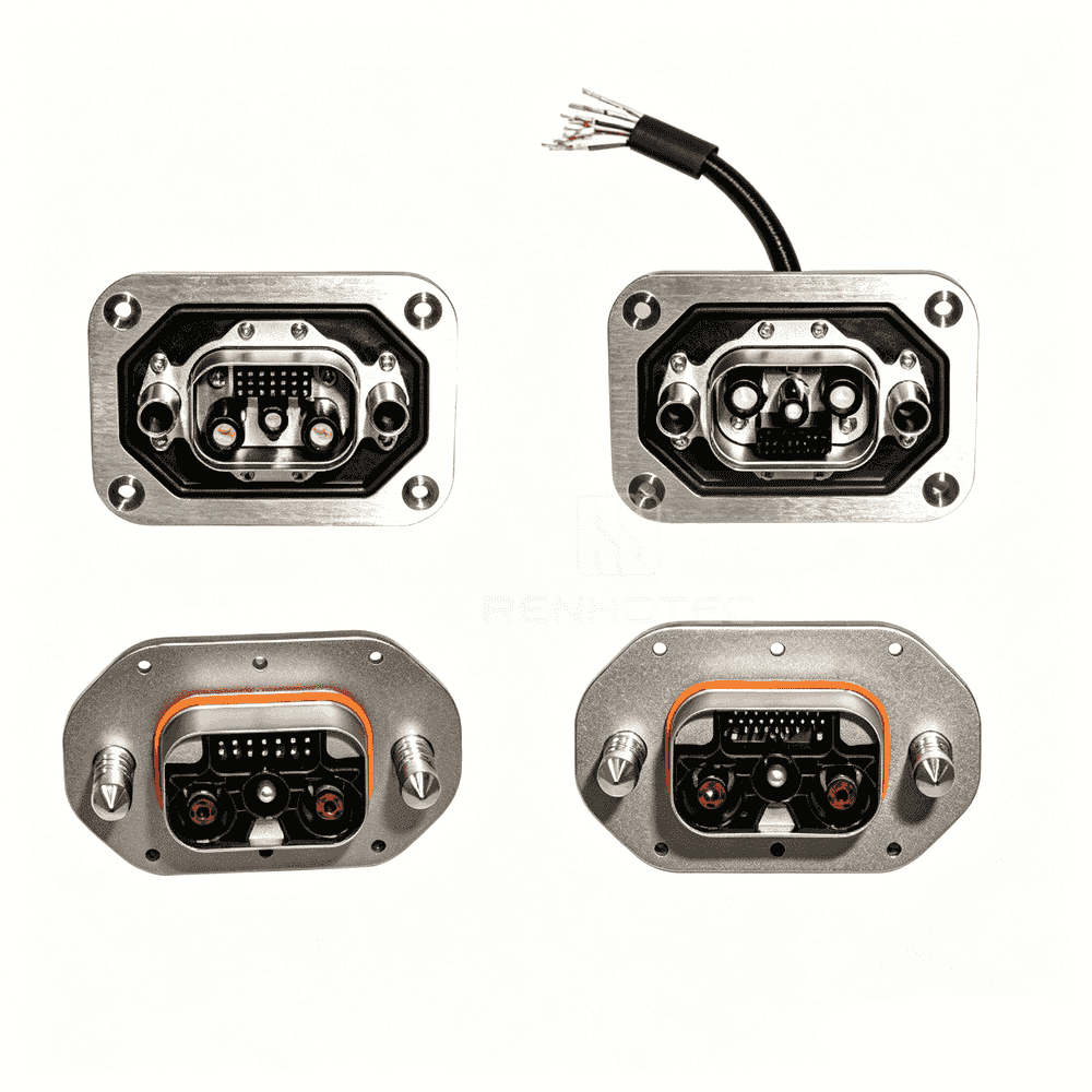 300A/400A Quick Battery Swapping Connector Vehicle Side - Image 2