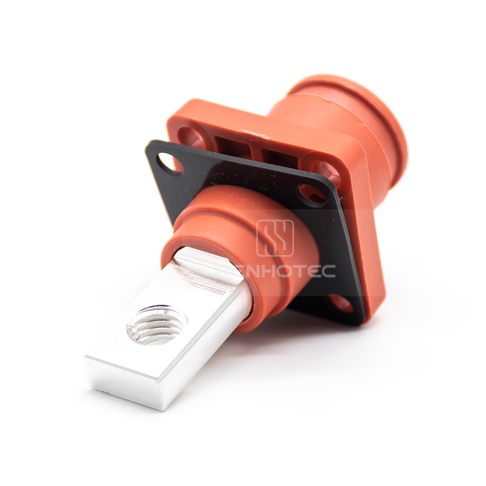 Energy Battery Storage Connector Socket Female Straight 12mm Red - Image 4