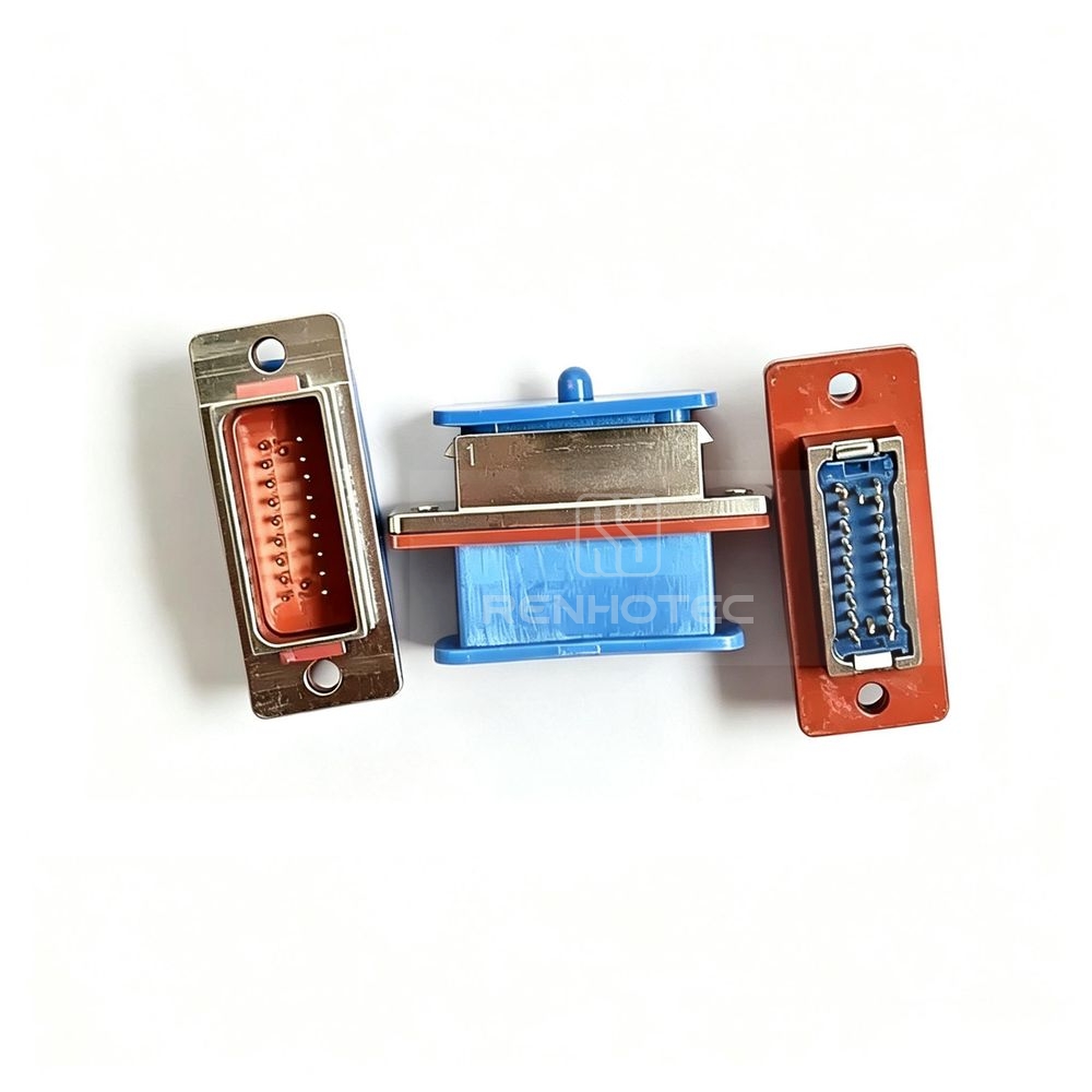J14 Series J14A Metal Shell 20pin Micro-D MIL-Spec Male Socket J14A-20ZJB