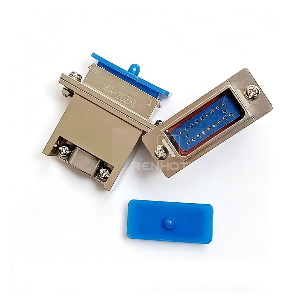 J14 Series J14A Metal Shell 20pin Micro-D MIL-Spec Cable Mount Female Socket J14A-20ZKL