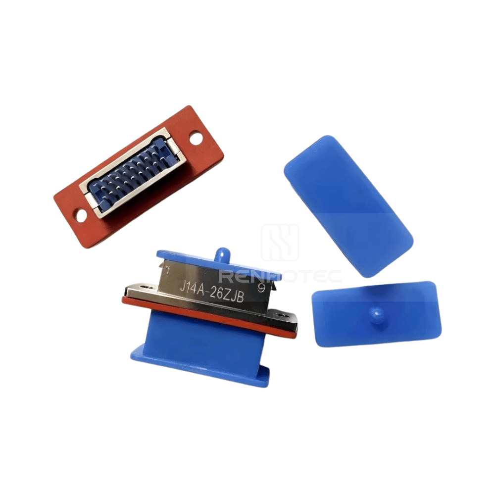 J14 Series J14A Metal Shell 26pin Micro-D MIL-Spec Male Socket J14A-26ZJB