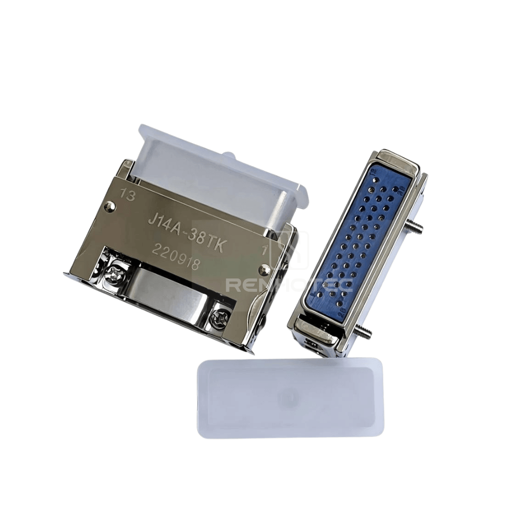 J14 Series J14A Metal Shell 38pin Micro-D MIL-Spec Female Plug J14A-38TK