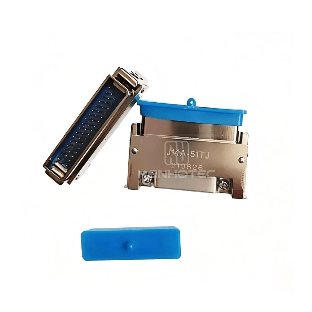 J14 Series J14A Metal Shell 51pin Micro-D MIL-Spec Male Plug J14A-51TJ