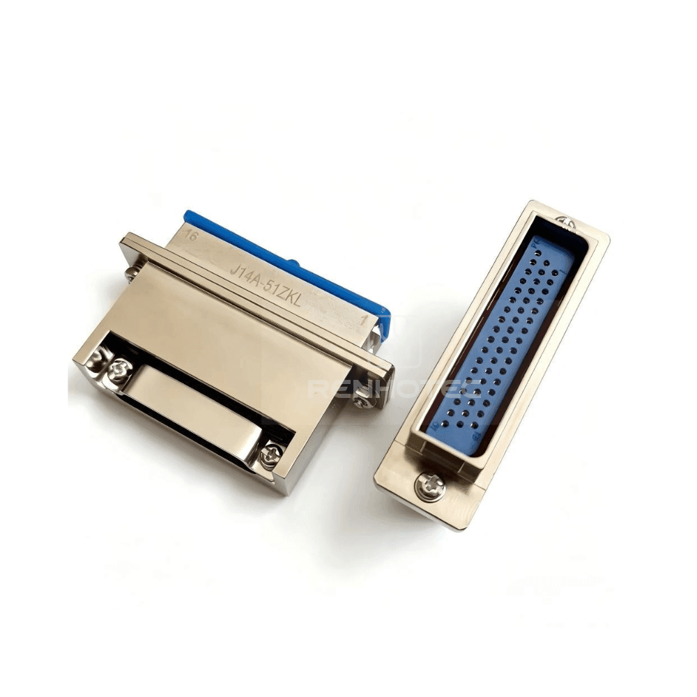 J14 Series J14A Metal Shell 51pin Micro-D MIL-Spec Female Socket J14A-51ZKL