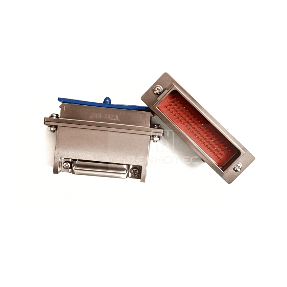 J14A Metal Shell 74pin Micro-D MIL-Spec Male Plug J14A-74ZJL