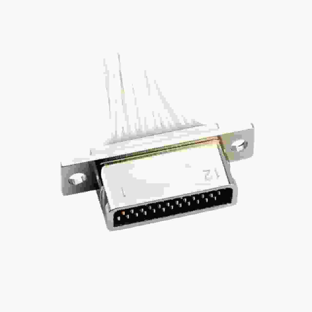 J14F Metal Shell 36pin Micro-D MIL-Spec Panel Mount Male Socket J14F-36ZJB