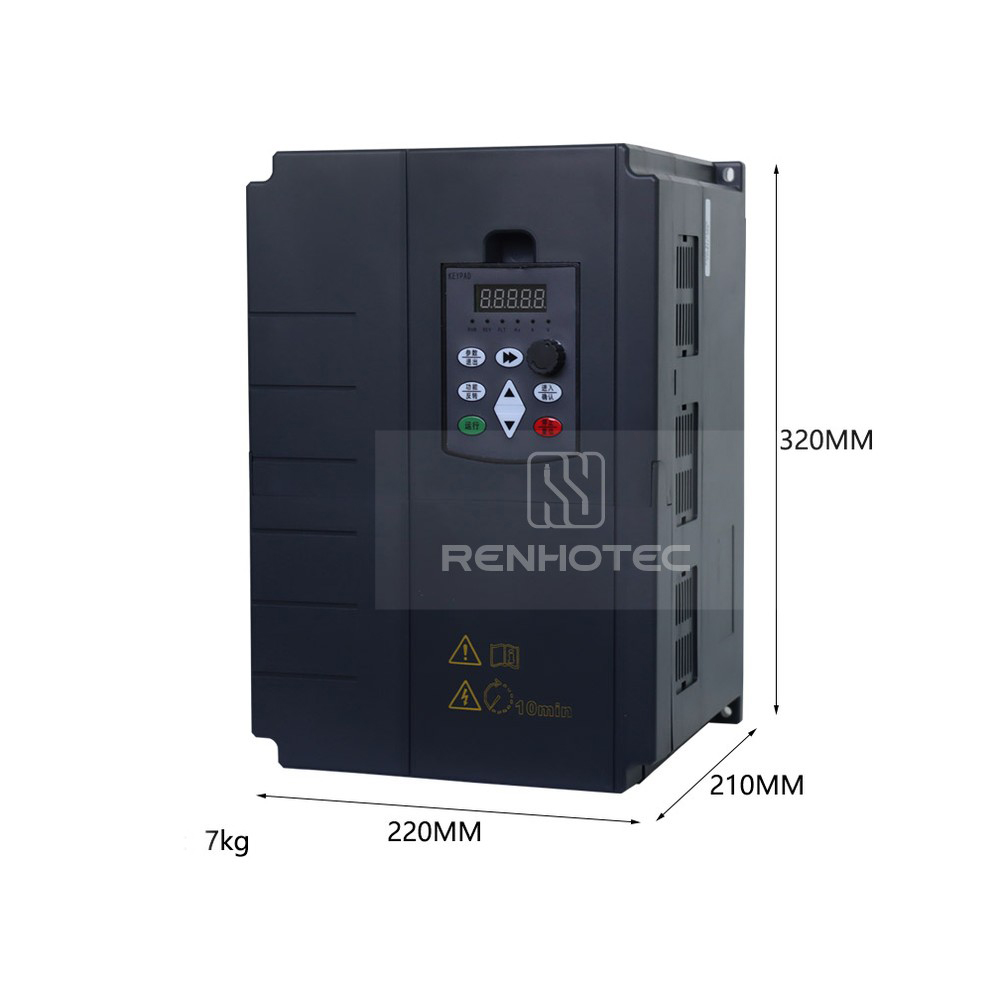 22kW 30HP 220V Single Phase to 380V 3 Phase Step-Up Variable Frequency Drive for Motors, Pumps & Fans - Image 7