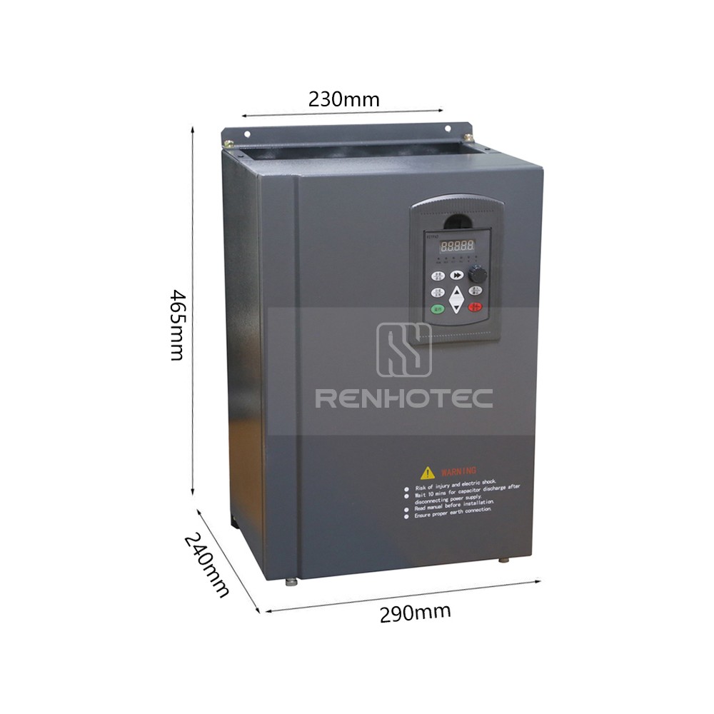 37kW 50HP 380V 3 Phase Variable Frequency Drive for Motors, Pumps & Fans - Image 2
