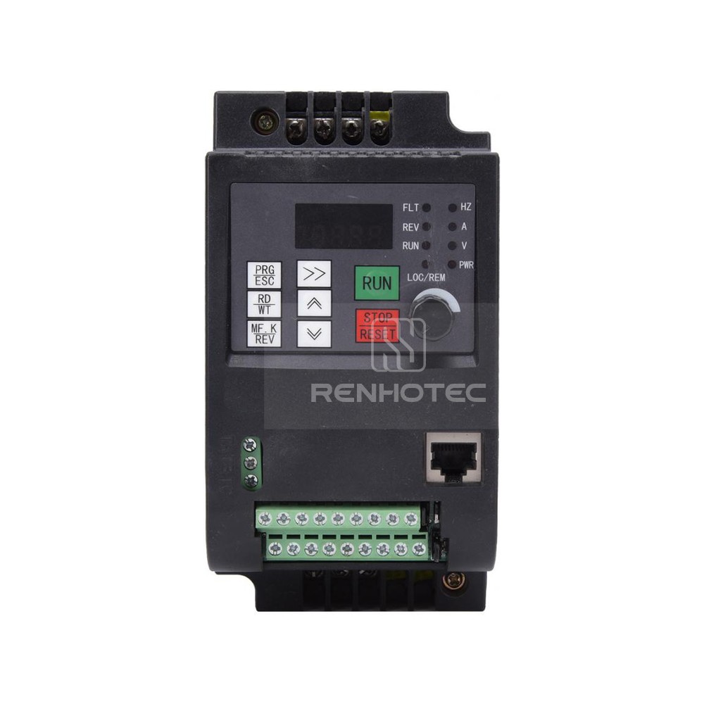 0.75kW 1HP 220V Single Phase to 380V 3 Phase Step-Up Variable Frequency Drive for Motors, Pumps & Fans - Image 2