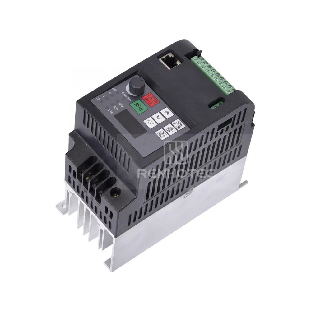 0.75kW 1HP 220V Single Phase to 380V 3 Phase Step-Up Variable Frequency Drive for Motors, Pumps & Fans - Image 4