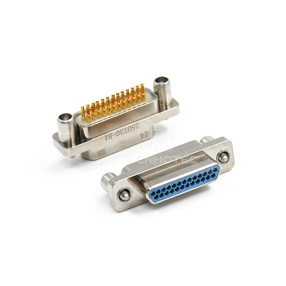J30J(MIL-DTL-83513 / MDM) Metal Shell 74pin Solder Cup Micro-D MIL-Spec Male Connector