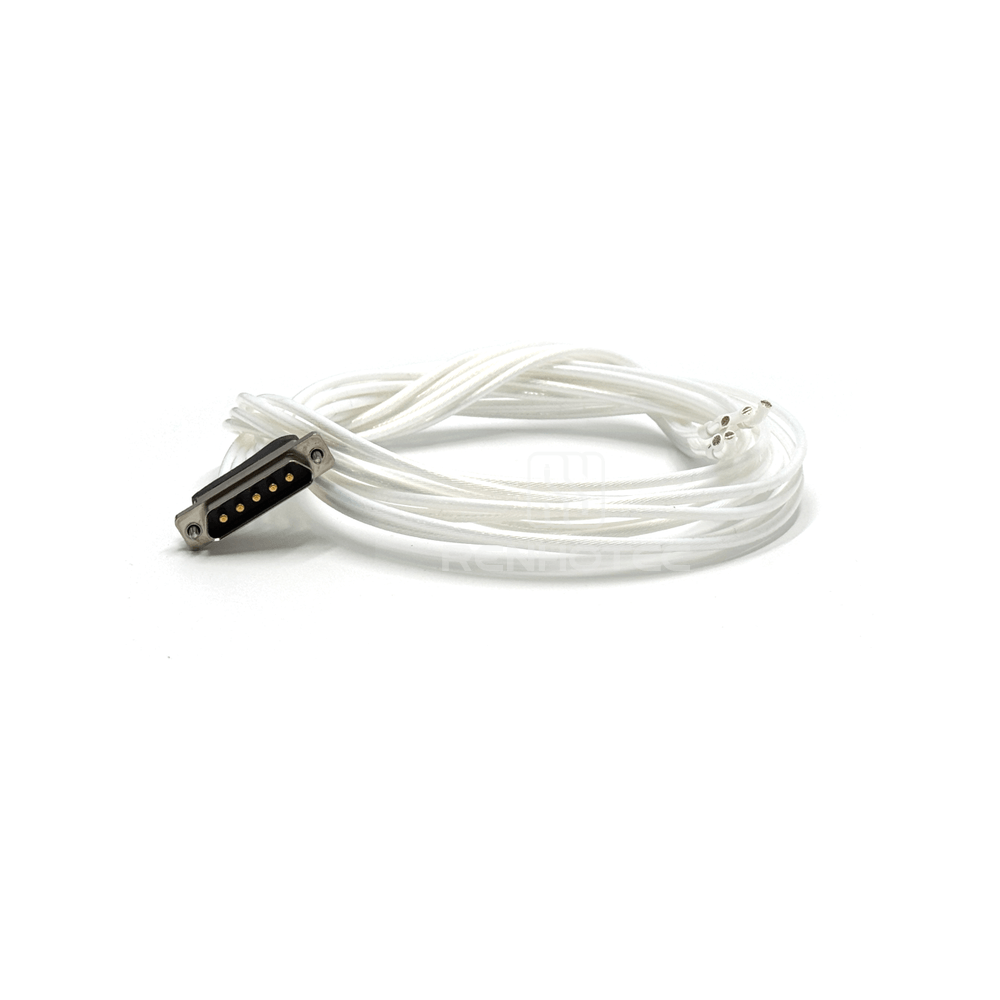 J30J High-Low Current Mixed Hybrid Connector, N2 Straight PCB Mount, Plug, 2 Pin to 37+2 Pin - Image 2