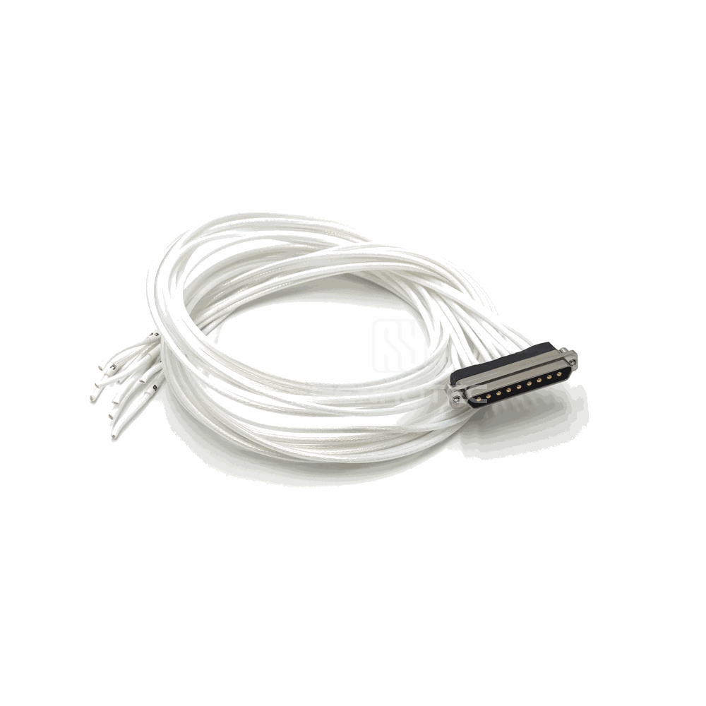 J30J High-Low Current Mixed Hybrid Connector, Solder-style Plug, 2 Pin to 37+2 Pin - Image 4