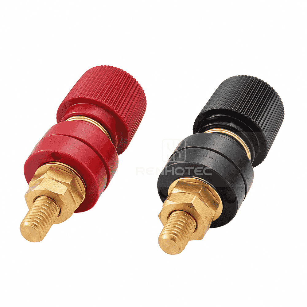 Binding Post Terminal Connectors100A Outer Screw(M8) Red - Image 2