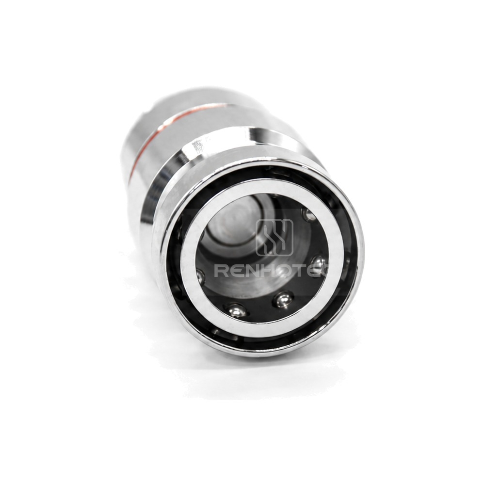 UQD04 Socket, OCP Standard Liquid Cooling Connector, Stainless Steel 316L, BS Male Thread - Image 2