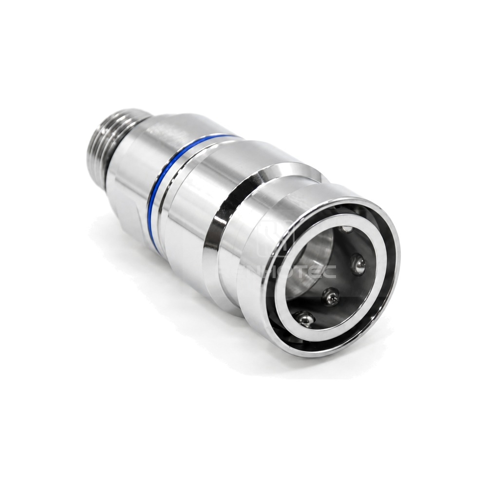 UQD06 Socket, OCP Standard Liquid Cooling Connector, Stainless Steel 316L, UN Male Thread - Image 4